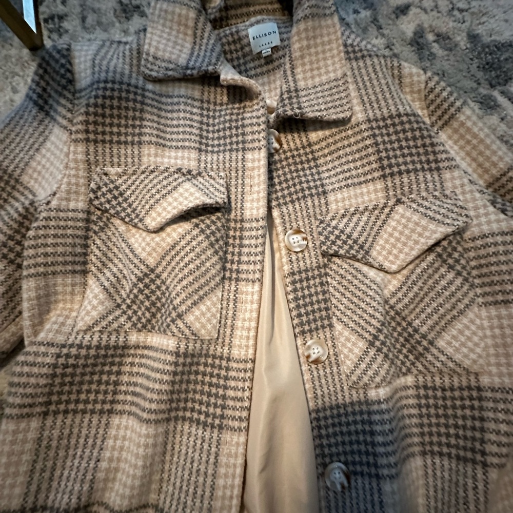 Plaid shacket